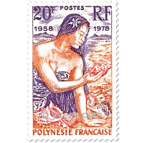 n° 121/123 -  Timbre Polynésie Poste