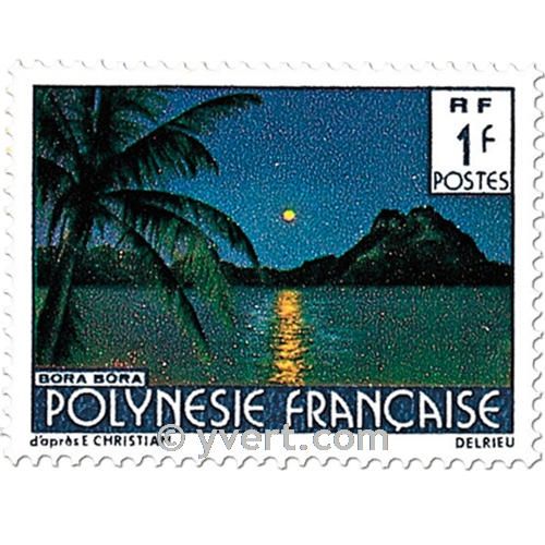 n° 132/137 -  Timbre Polynésie Poste