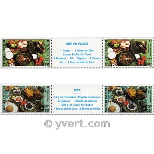 nr. 278A/279A -  Stamp Polynesia Mail