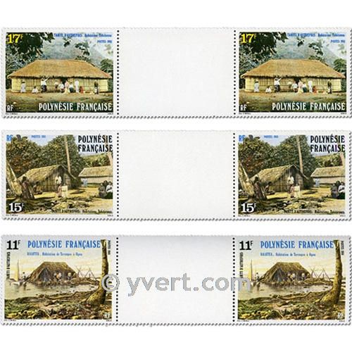 nr. 299A/301A -  Stamp Polynesia Mail