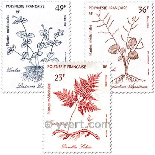 n° 315/317 -  Timbre Polynésie Poste