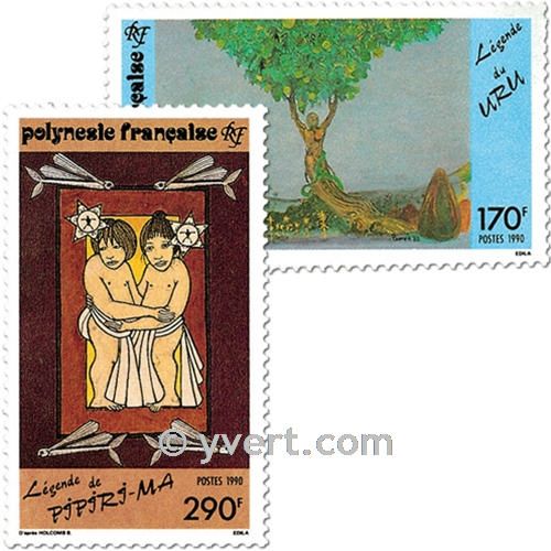 n° 368/370 -  Timbre Polynésie Poste