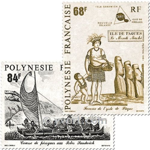 n° 379/381 -  Timbre Polynésie Poste