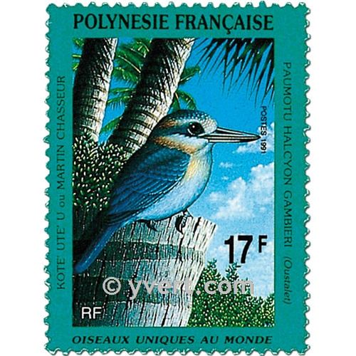 n° 383/384 -  Timbre Polynésie Poste