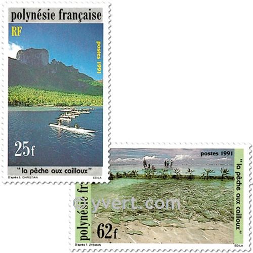 nr. 390/392 -  Stamp Polynesia Mail