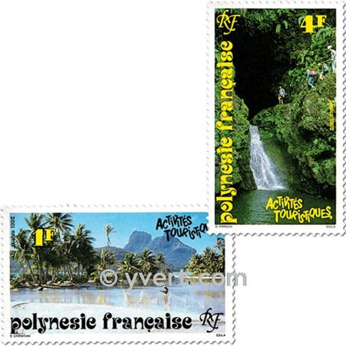 n° 399/404 -  Timbre Polynésie Poste