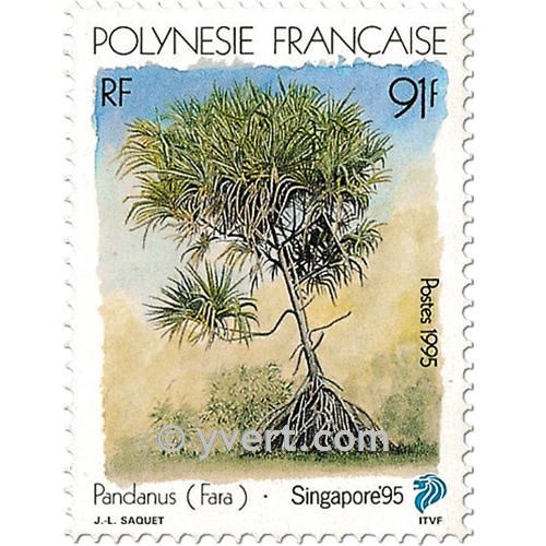 n° 489/492 -  Timbre Polynésie Poste