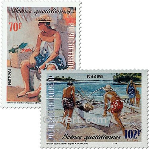 nr. 574/577 -  Stamp Polynesia Mail