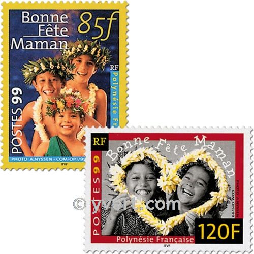 nr. 586/587 -  Stamp Polynesia Mail