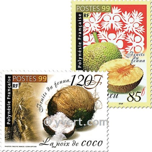 nr. 588/589 -  Stamp Polynesia Mail