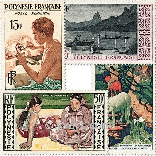 nr. 1/4 -  Stamp Polynesia Air Mail