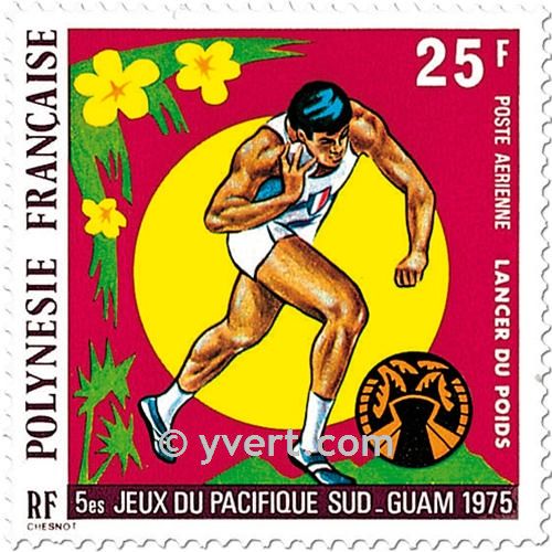 n° 93/95 -  Timbre Polynésie Poste aérienne