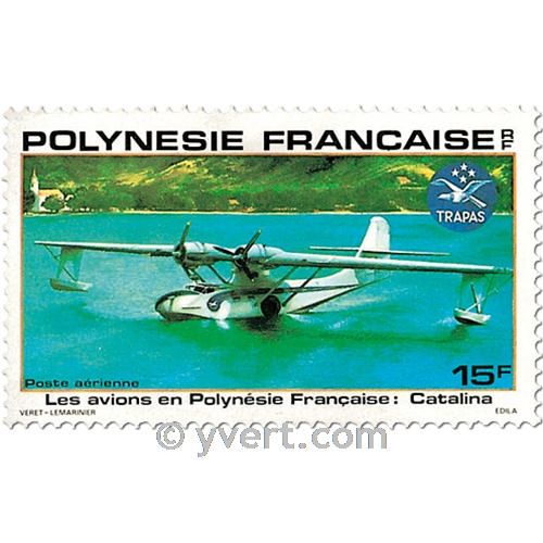 n° 156/159 -  Timbre Polynésie Poste aérienne