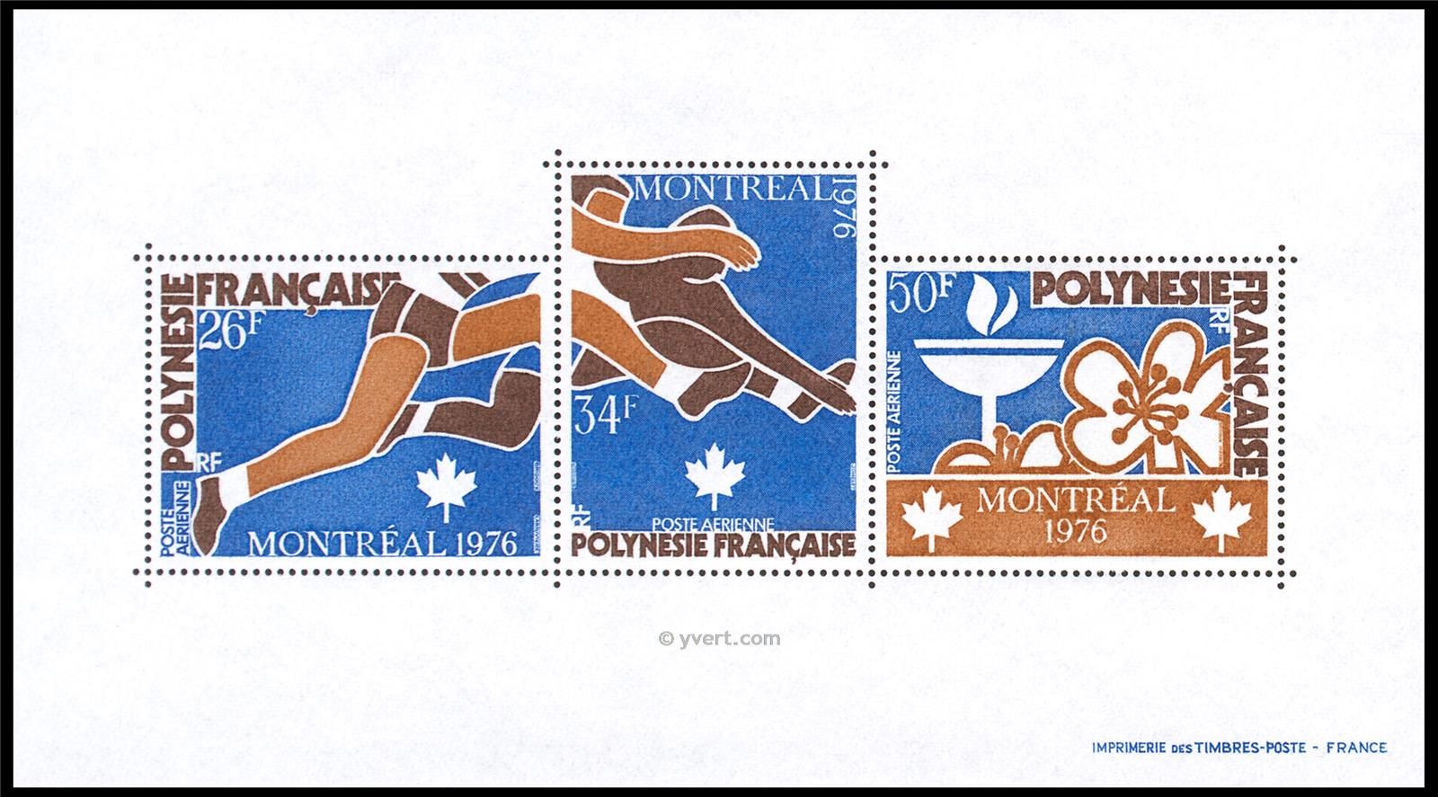 nr. 3 -  Stamp Polynesia Souvenir sheets