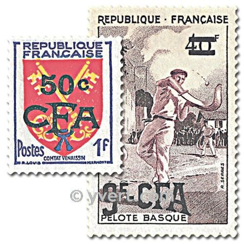 n° 320/330 -  Timbre Réunion Poste