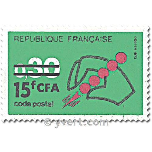 n° 410/411 -  Timbre Réunion Poste