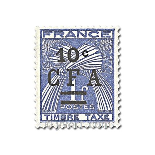 n° 36/44 -  Timbre Réunion Taxe