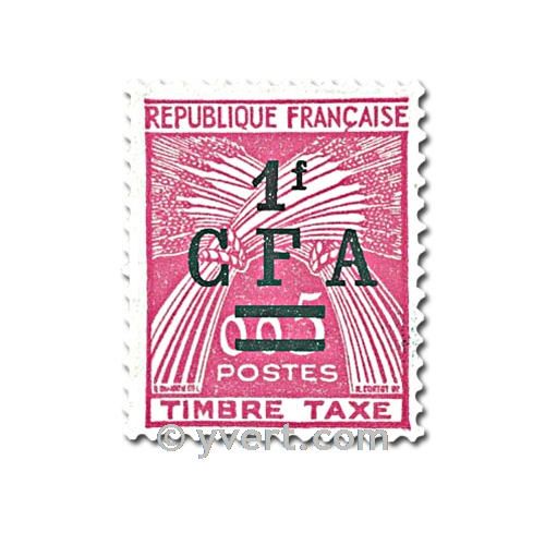 n° 45/47 -  Timbre Réunion Taxe