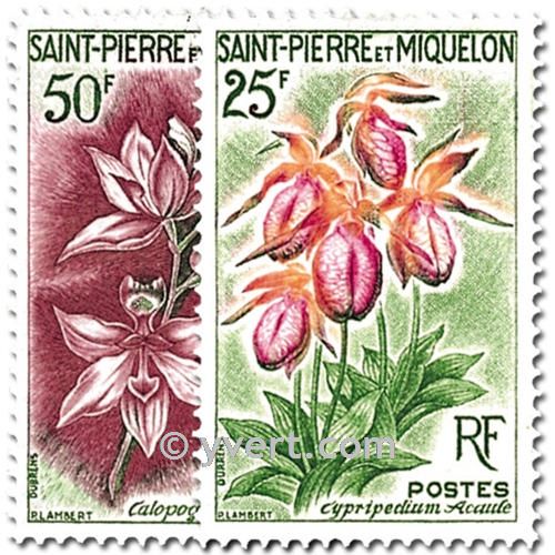 n° 362/363 -  Timbre Saint-Pierre et Miquelon Poste