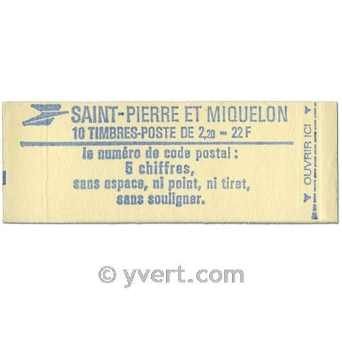 n° C464a -  Timbre Saint-Pierre et Miquelon Poste