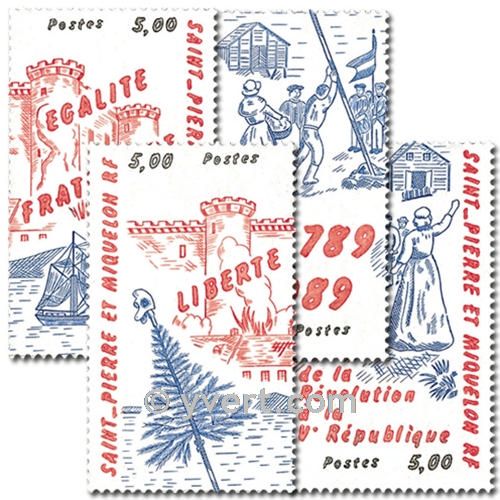 n° 504/507 (BF 3) -  Timbre Saint-Pierre et Miquelon Poste