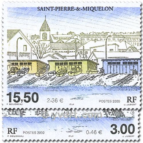 n° 724/725 -  Timbre Saint-Pierre et Miquelon Poste