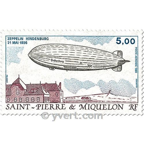 n° 66/67 -  Timbre Saint-Pierre et Miquelon Poste aérienne