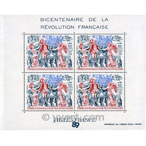 nr. 1 -  Stamp French Southern Territories Souvenir sheets