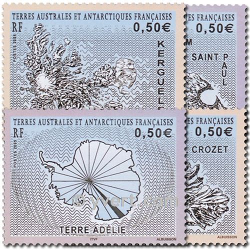 n° 431/434 -  Timbre TAAF Poste