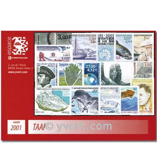 nr. 287/321 -  Stamp French Southern Territories Year set (2001)