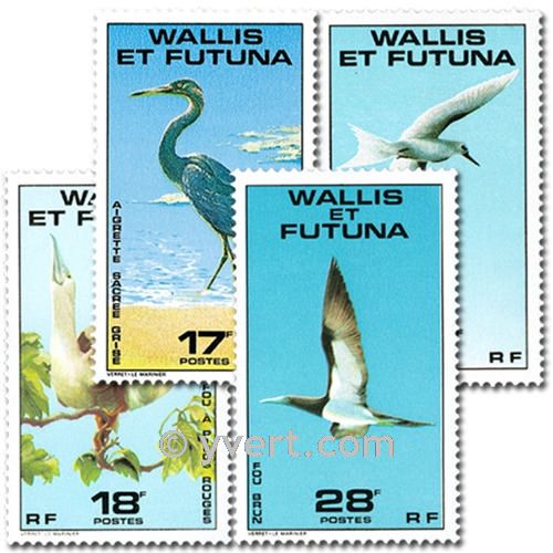 n° 217/220 -  Timbre Wallis et Futuna Poste