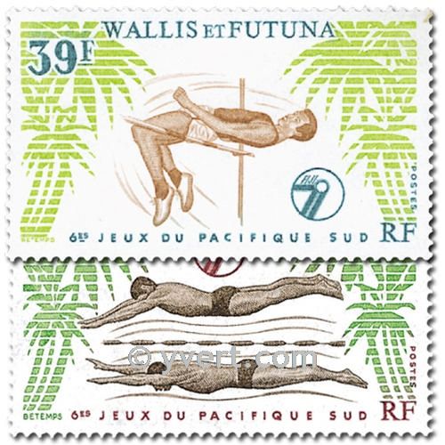 n° 243/244 -  Timbre Wallis et Futuna Poste