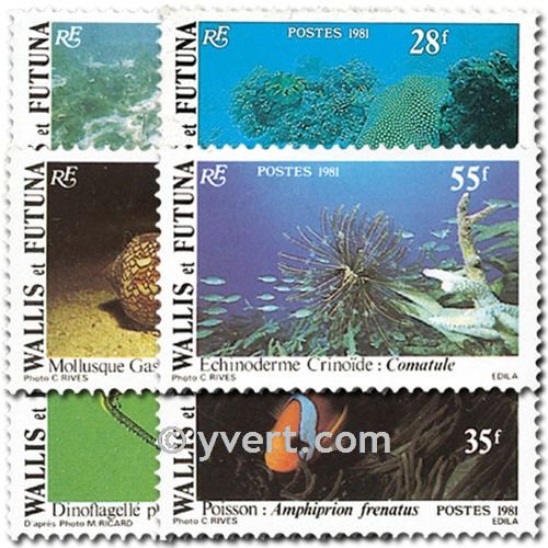 nr. 267/272 -  Stamp Wallis et Futuna Mail