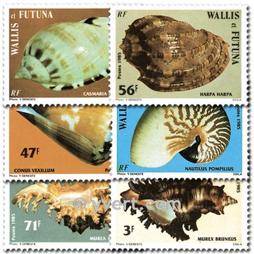 n° 323/328 -  Timbre Wallis et Futuna Poste