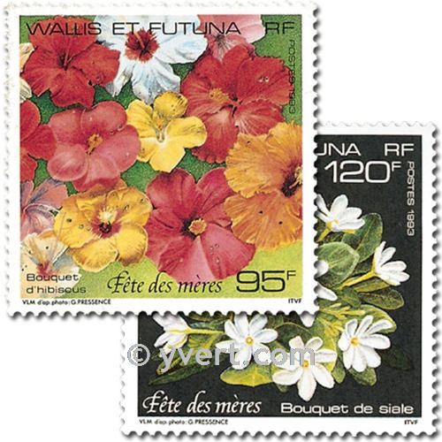 n° 449/450 -  Timbre Wallis et Futuna Poste