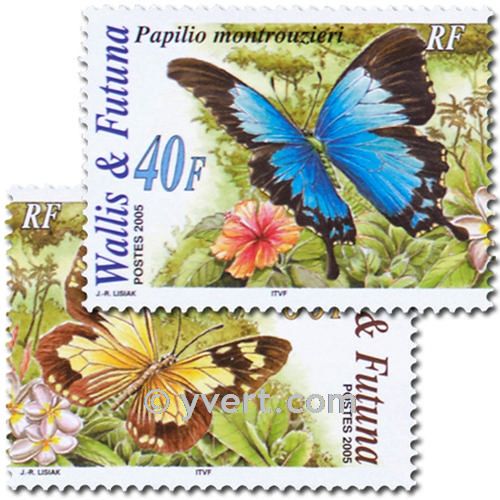 n° 641/642  -  Selo Wallis e Futuna Correios