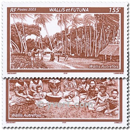 n° 643/644 -  Timbre Wallis et Futuna Poste