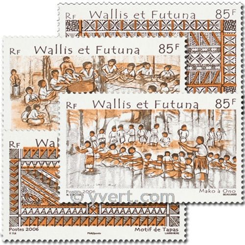 n° 668/671  -  Selo Wallis e Futuna Correios