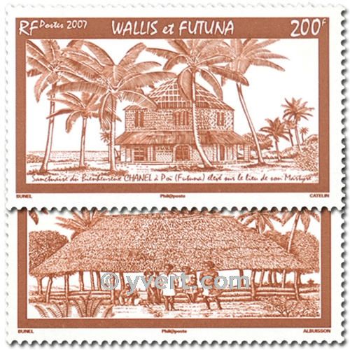 n.o 681/682 -  Sello Wallis y Futuna Correos