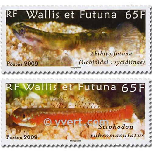 n° 717/718  -  Selo Wallis e Futuna Correios