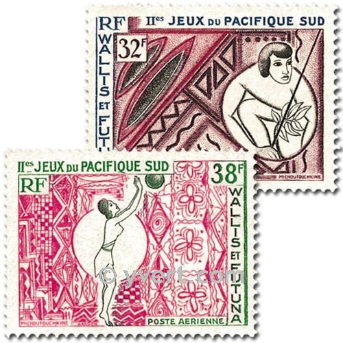 n° 29/30 -  Timbre Wallis et Futuna Poste aérienne