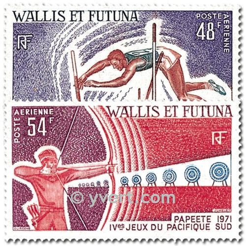 n.o 39 / 40 -  Sello Wallis y Futuna Correo aéreo