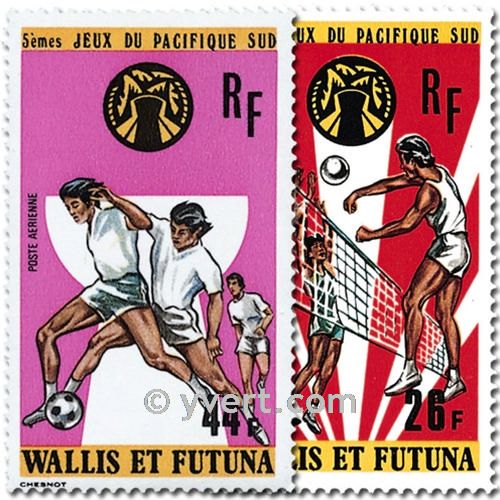 n.o 63 / 66 -  Sello Wallis y Futuna Correo aéreo