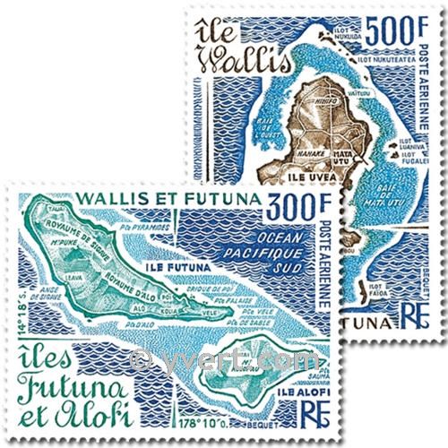 n° 80/81 -  Timbre Wallis et Futuna Poste aérienne