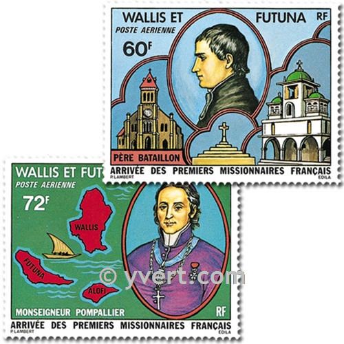 n° 82/83 -  Timbre Wallis et Futuna Poste aérienne