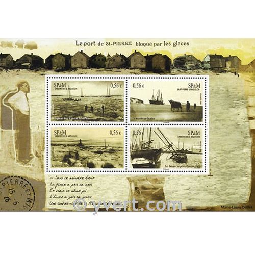 n° 961/964 (BF 14) -  Timbre Saint-Pierre et Miquelon Poste