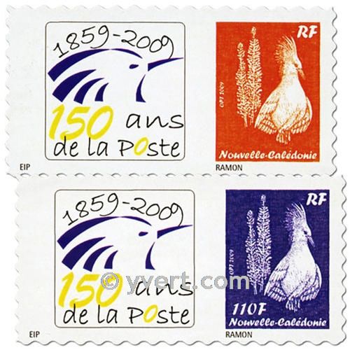 n° 1086/1087 -  Timbre Nelle-Calédonie Poste