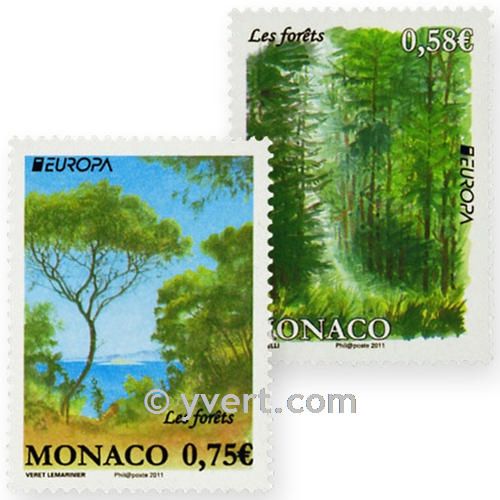 nr. 2782/2783 -  Stamp Monaco Mail