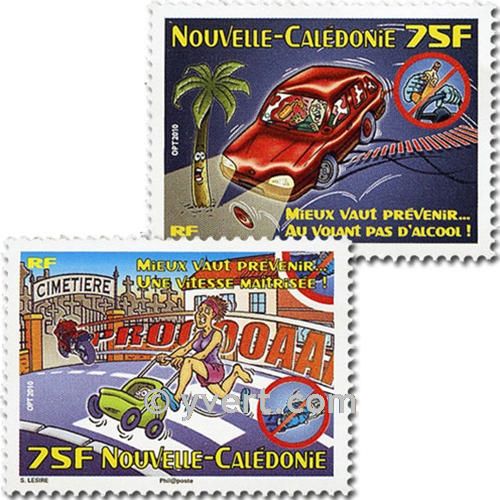 nr. 1113/1114 -  Stamp New Caledonia Mail