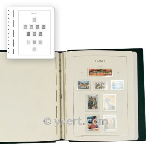 FRANCE SF : 2005-2009 (avec pochettes) LEUCHTTURM